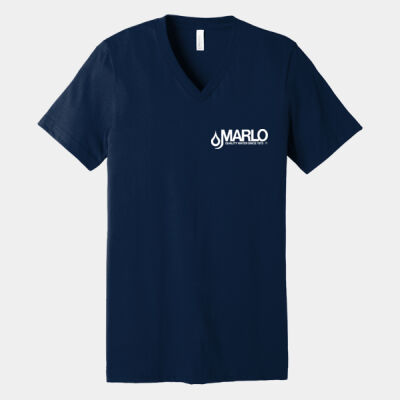 Marlo Inc. - Unisex Jersey Short Sleeve V Neck Tee Thumbnail