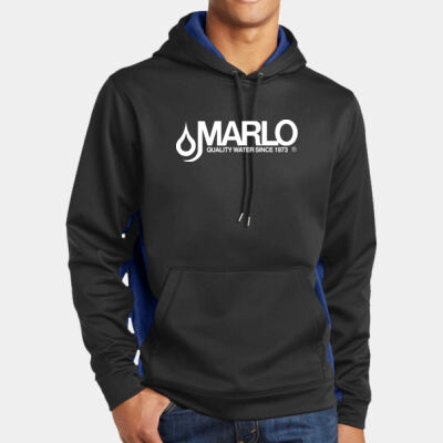 Marlo Inc. - Sport Wick ® CamoHex Fleece Colorblock Hooded Pullover Thumbnail