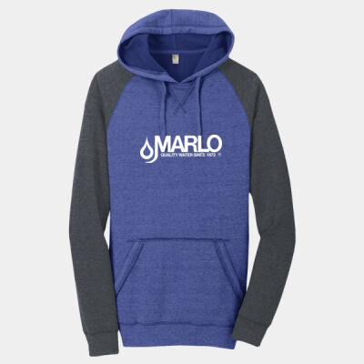 Marlo Inc. - Young Mens Lightweight Fleece Raglan Hoodie Thumbnail