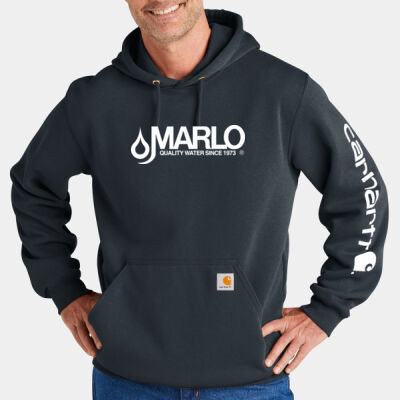 Marlo Inc. - Midweight Hooded Logo Sweatshirt - CTK288 Thumbnail