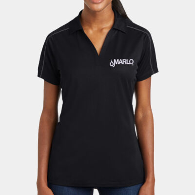 Marlo Inc. - Ladies Micropique Sport Wick ® Piped Polo Thumbnail