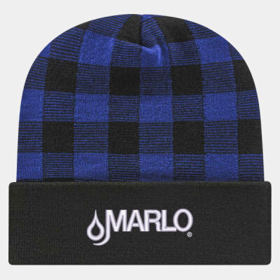 Marlo Inc. - USA-Made Plaid Beanie Thumbnail
